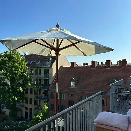 Apartman In Pastel Colors With Courtyard Oasis Koppenhága